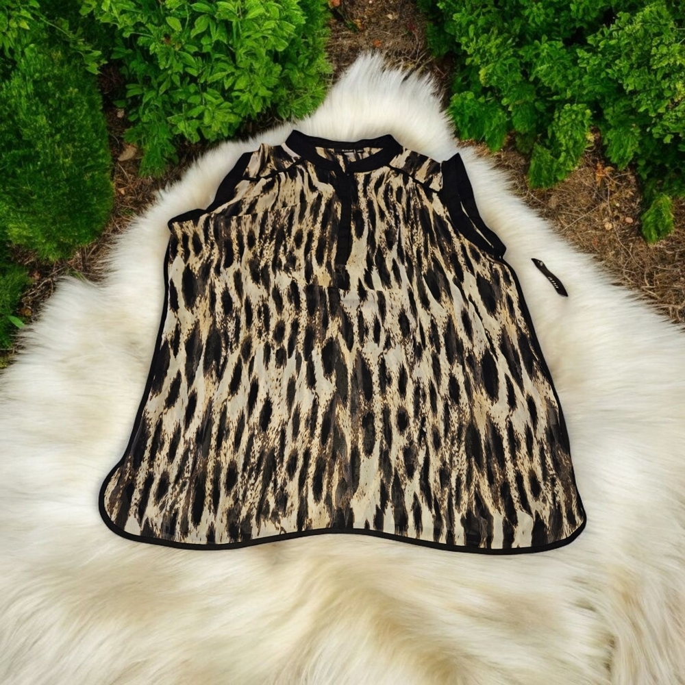 a.n.a. | Animal Print Top